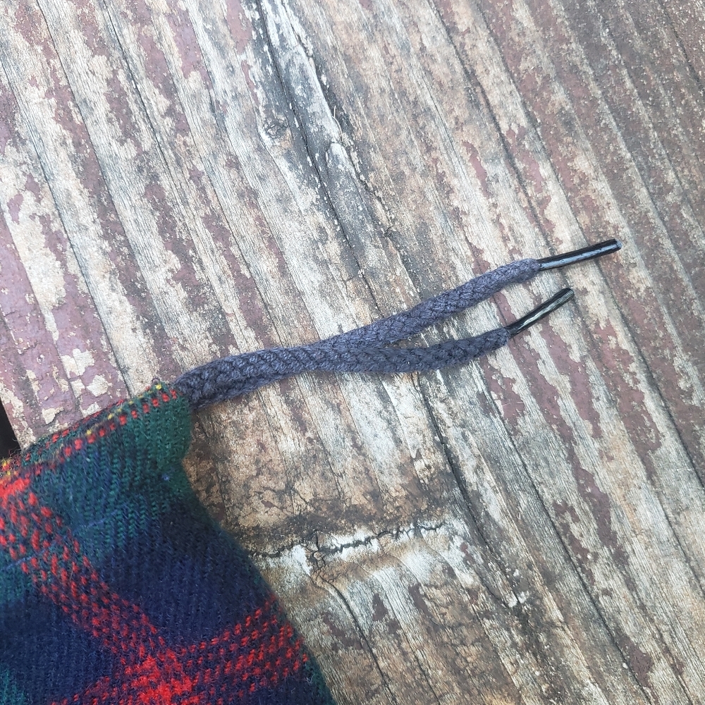 PENDLETON Plaid Drawstring Bag - Gift or Storage or Shoe Dust Bag - Picture 3 of 6